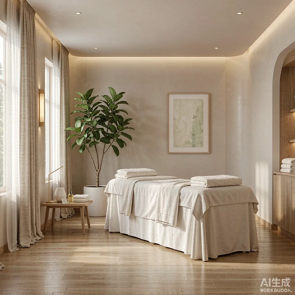 Swedish massage in our calm treatment room